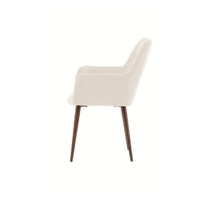Nest of Nora beige eetkamerstoelen met armleuningen afbeelding 5