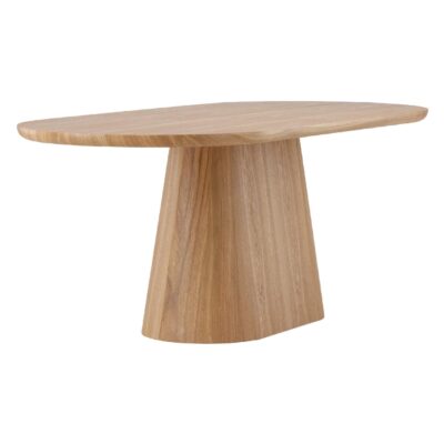 ovale eettafel 200x90 naturel afbeelding 2