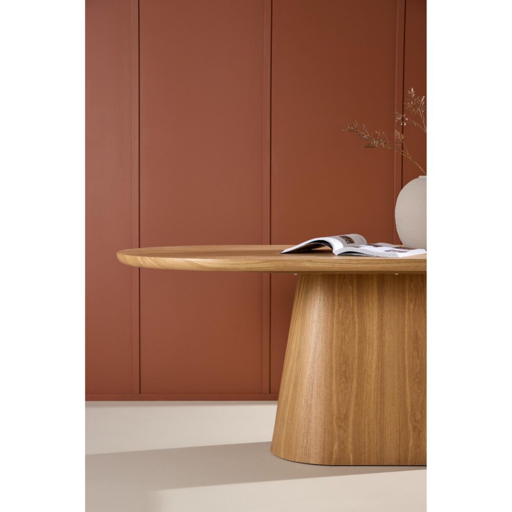 ovale eettafel 200x90 naturel afbeelding 5