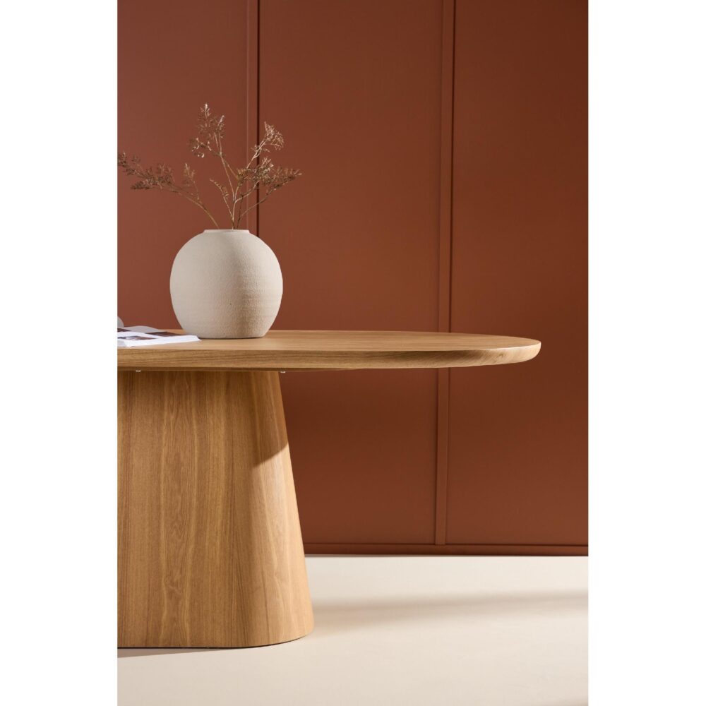ovale eettafel 200x90 naturel afbeelding 6