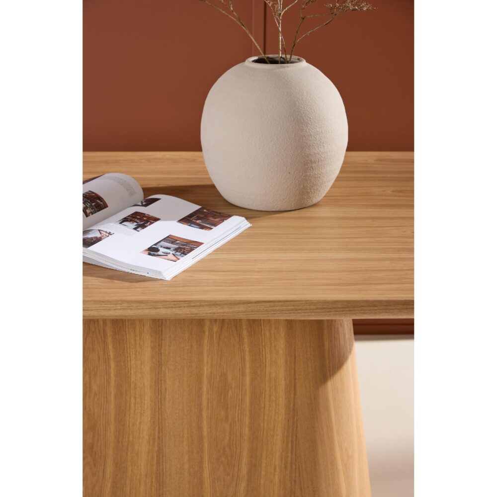 ovale eettafel 200x90 naturel afbeelding 7