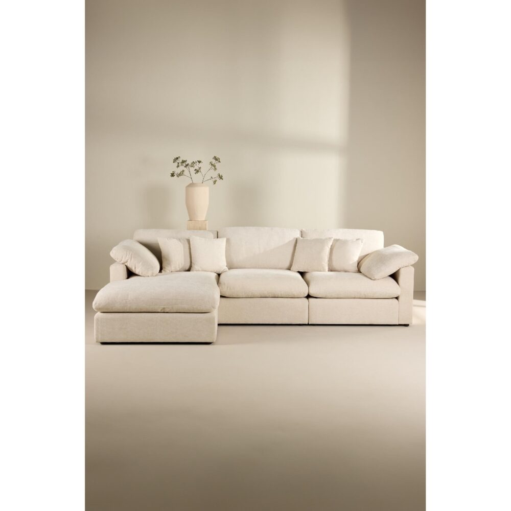 beige hoekbank Tova afbeelding 8