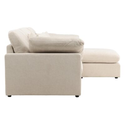 beige hoekbank Tova afbeelding 2