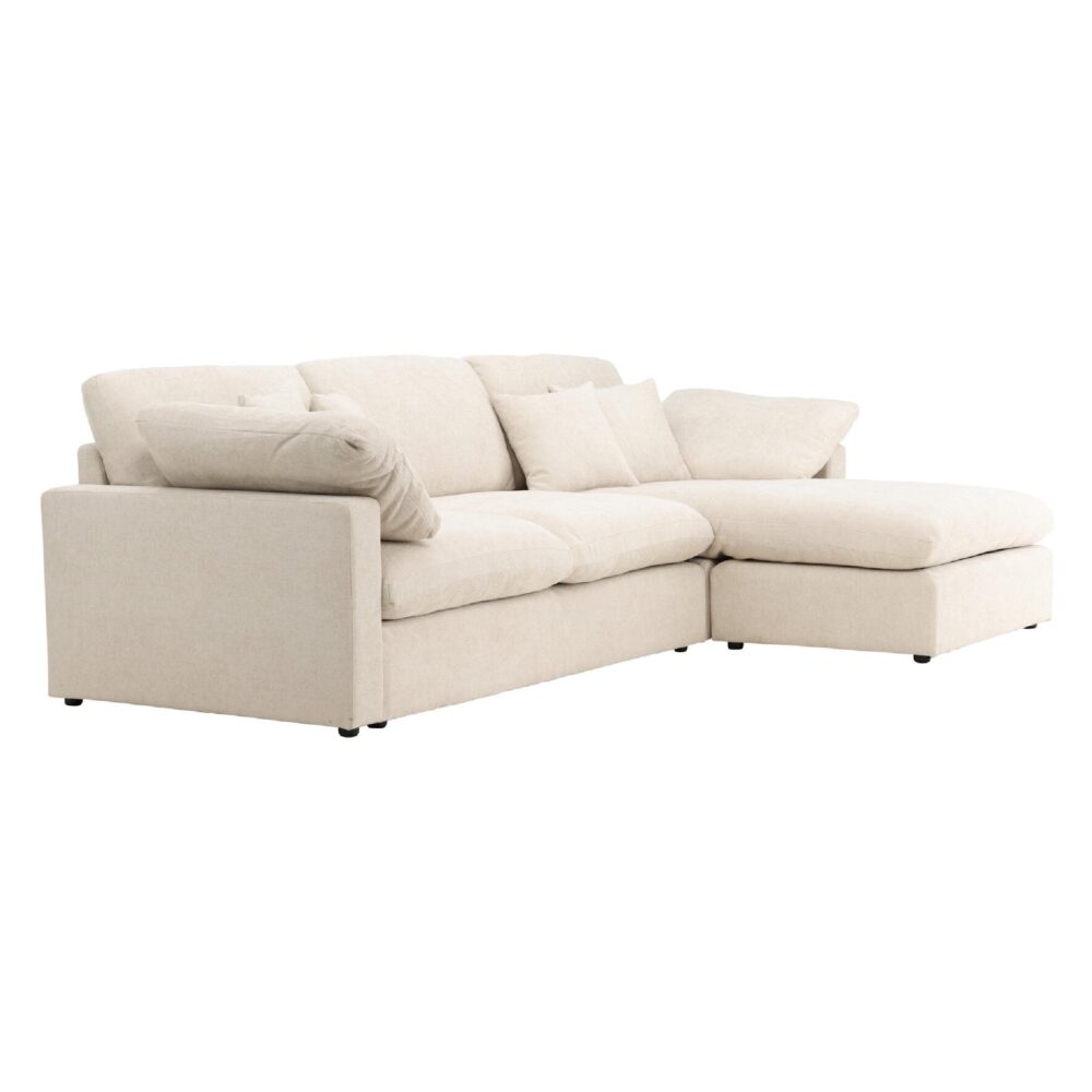 beige hoekbank Tova afbeelding 3