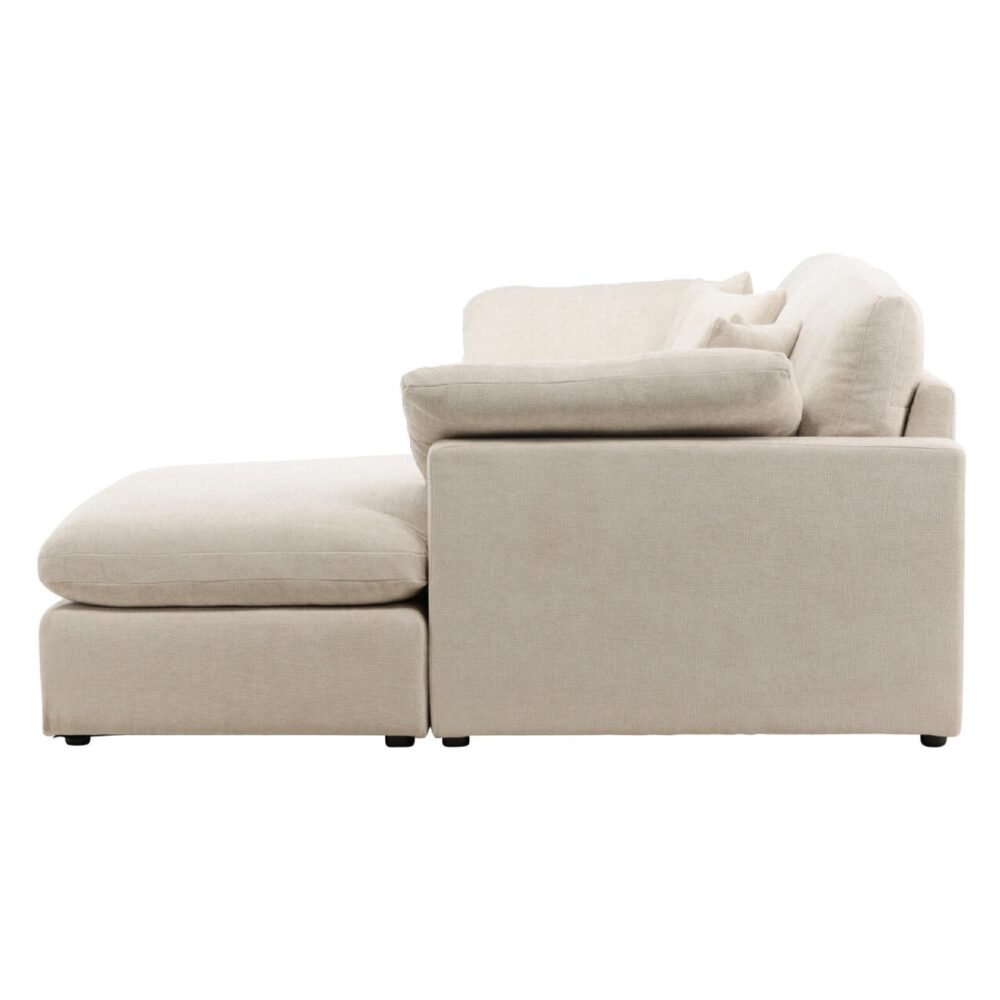 beige hoekbank Tova afbeelding 7