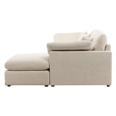 beige hoekbank Tova afbeelding 7