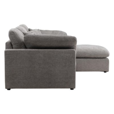 donkergrijze hoekbank Tova afbeelding 2