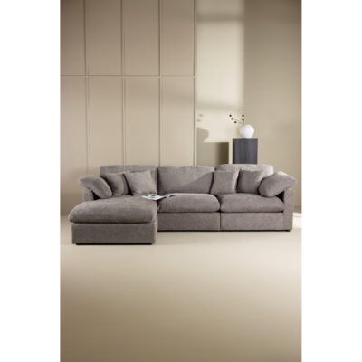 donkergrijze hoekbank Tova afbeelding 9