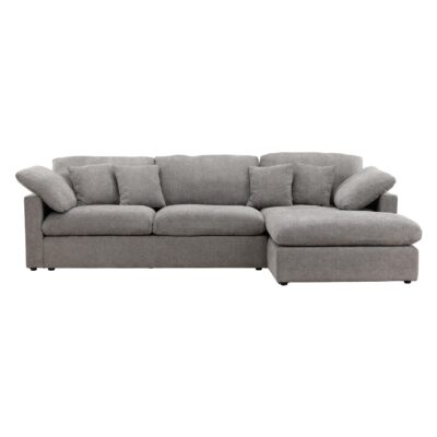 donkergrijze hoekbank Tova afbeelding 1