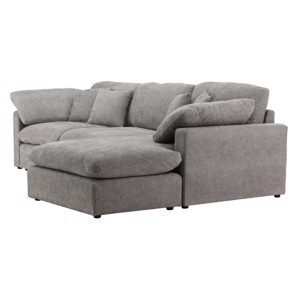 donkergrijze hoekbank Tova afbeelding 6