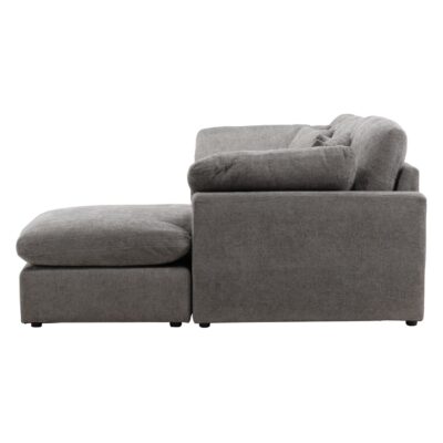 donkergrijze hoekbank Tova afbeelding 7