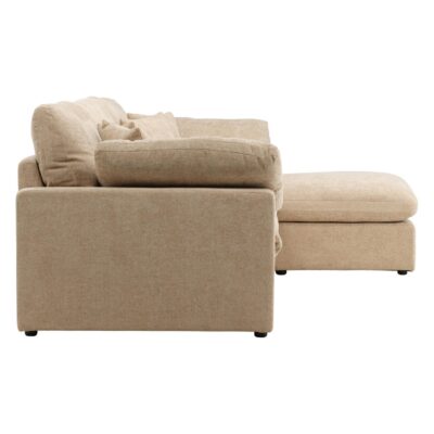 zandkleurige hoekbank Tova afbeelding 2