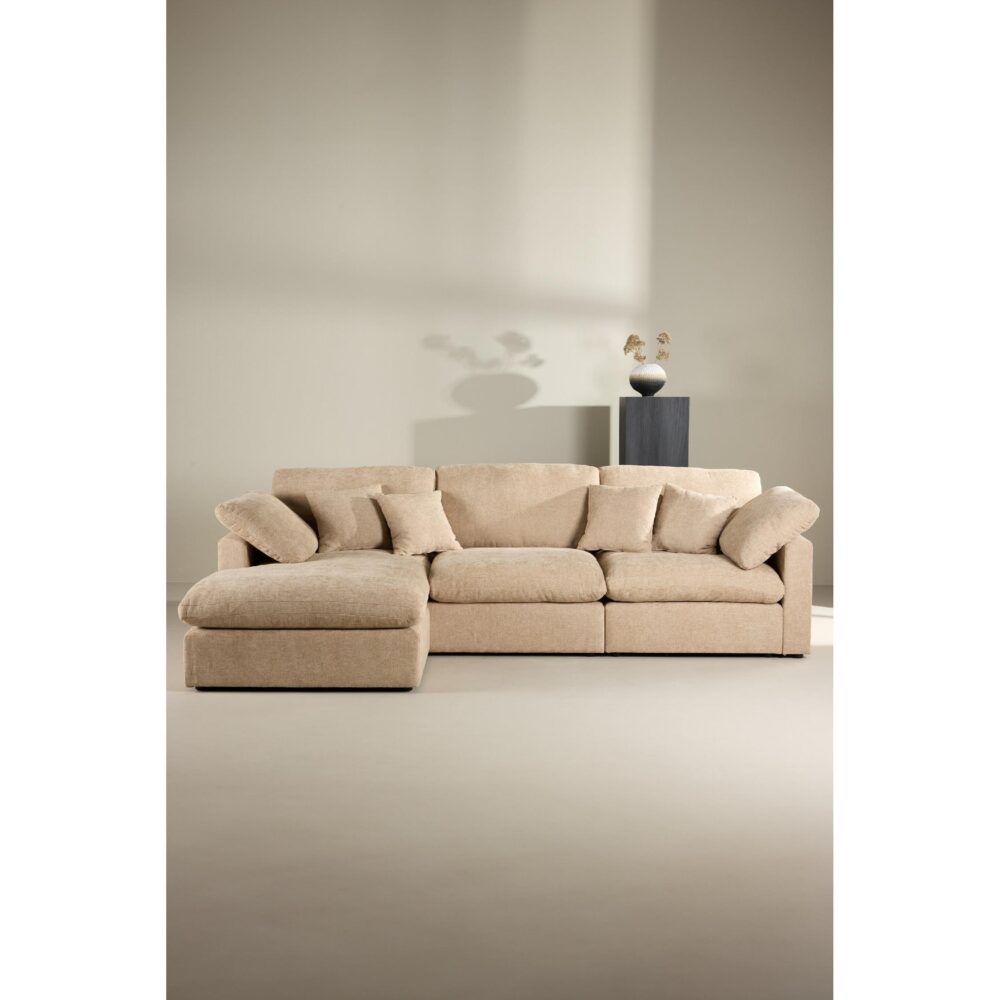 zandkleurige hoekbank Tova afbeelding 9