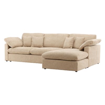 zandkleurige hoekbank Tova afbeelding 5