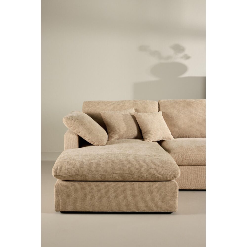 zandkleurige hoekbank Tova afbeelding 10