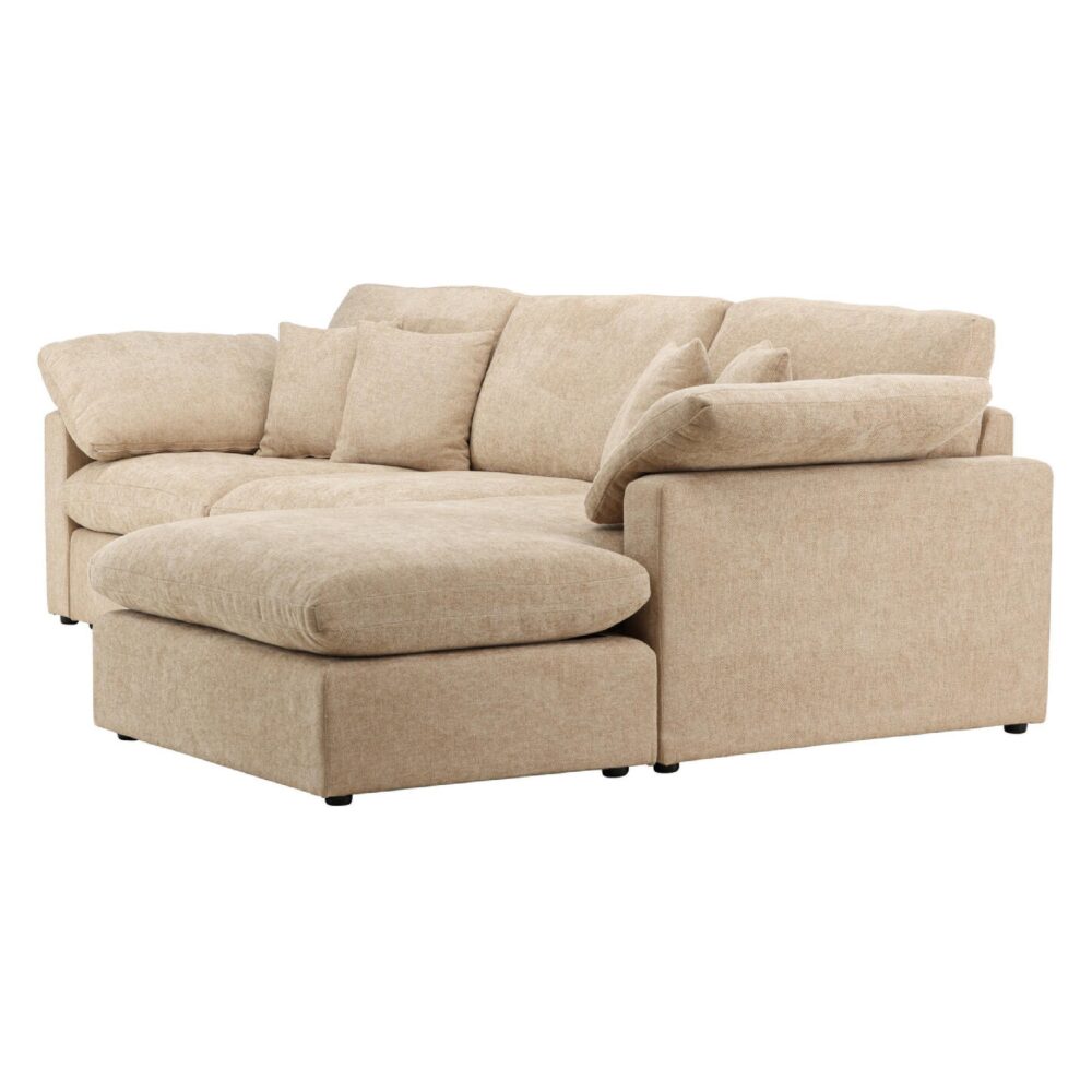 zandkleurige hoekbank Tova afbeelding 6