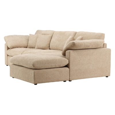 zandkleurige hoekbank Tova afbeelding 6