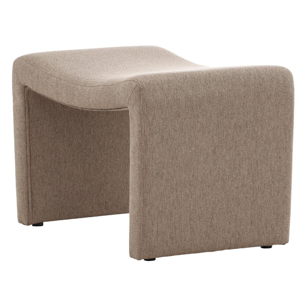 bruine linnenlook voetenbank afbeelding 3