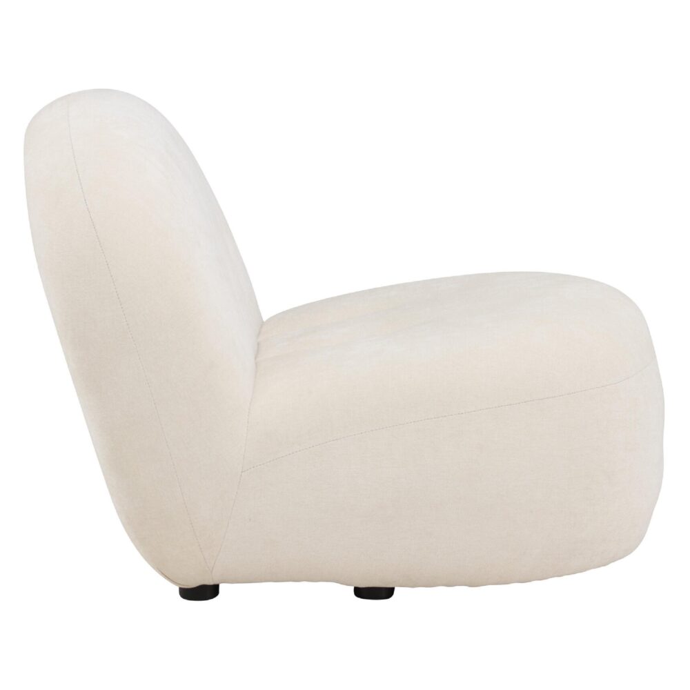 witte loungefauteuil Ylena afbeelding 2