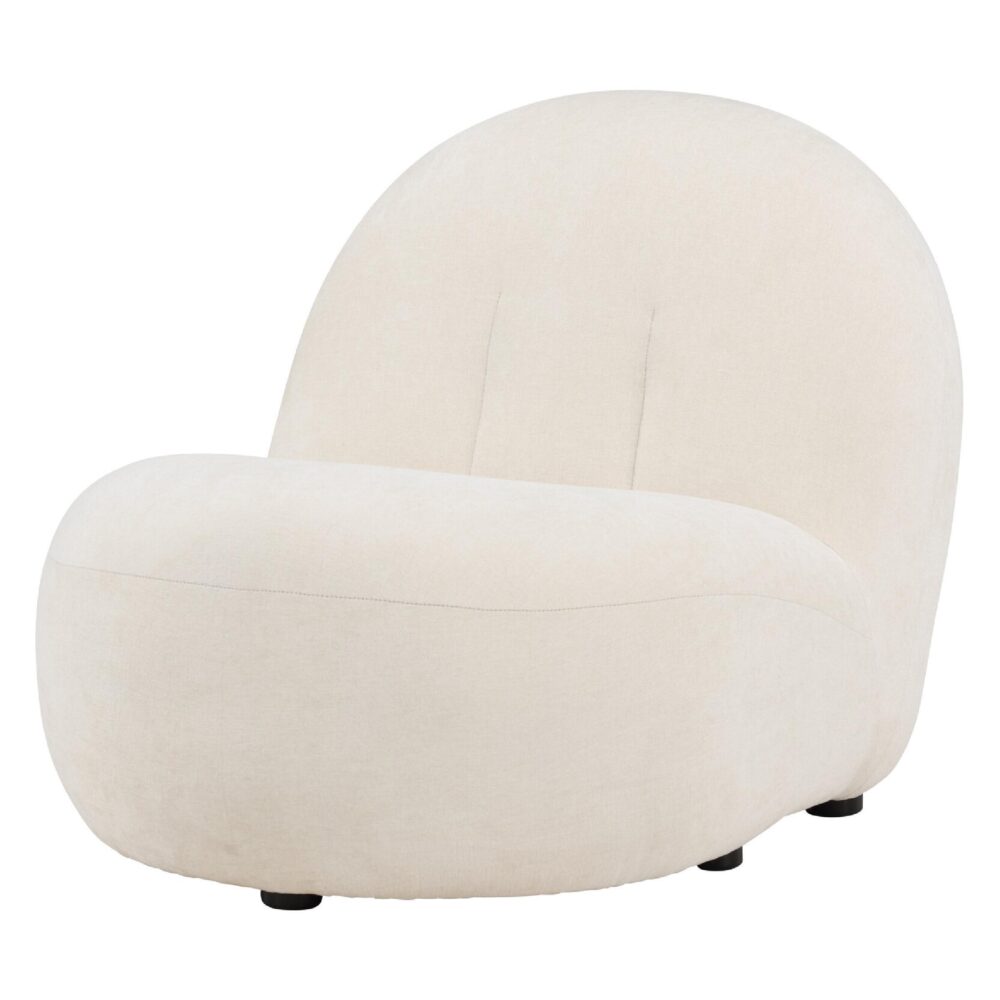 witte loungefauteuil Ylena afbeelding 5