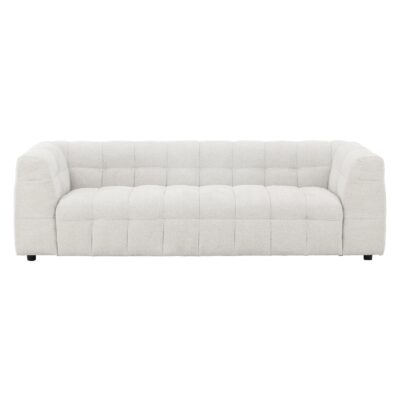 beige stoffen 3-zitsbank afbeelding 1