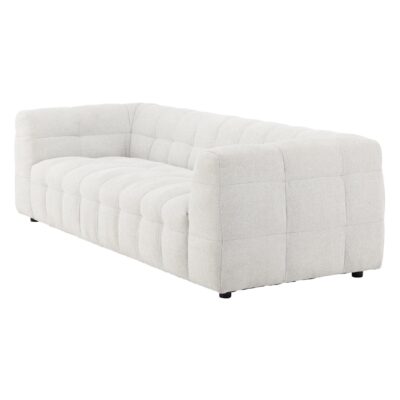 beige stoffen 3-zitsbank afbeelding 3