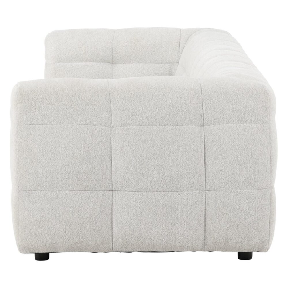 beige stoffen 3-zitsbank afbeelding 4