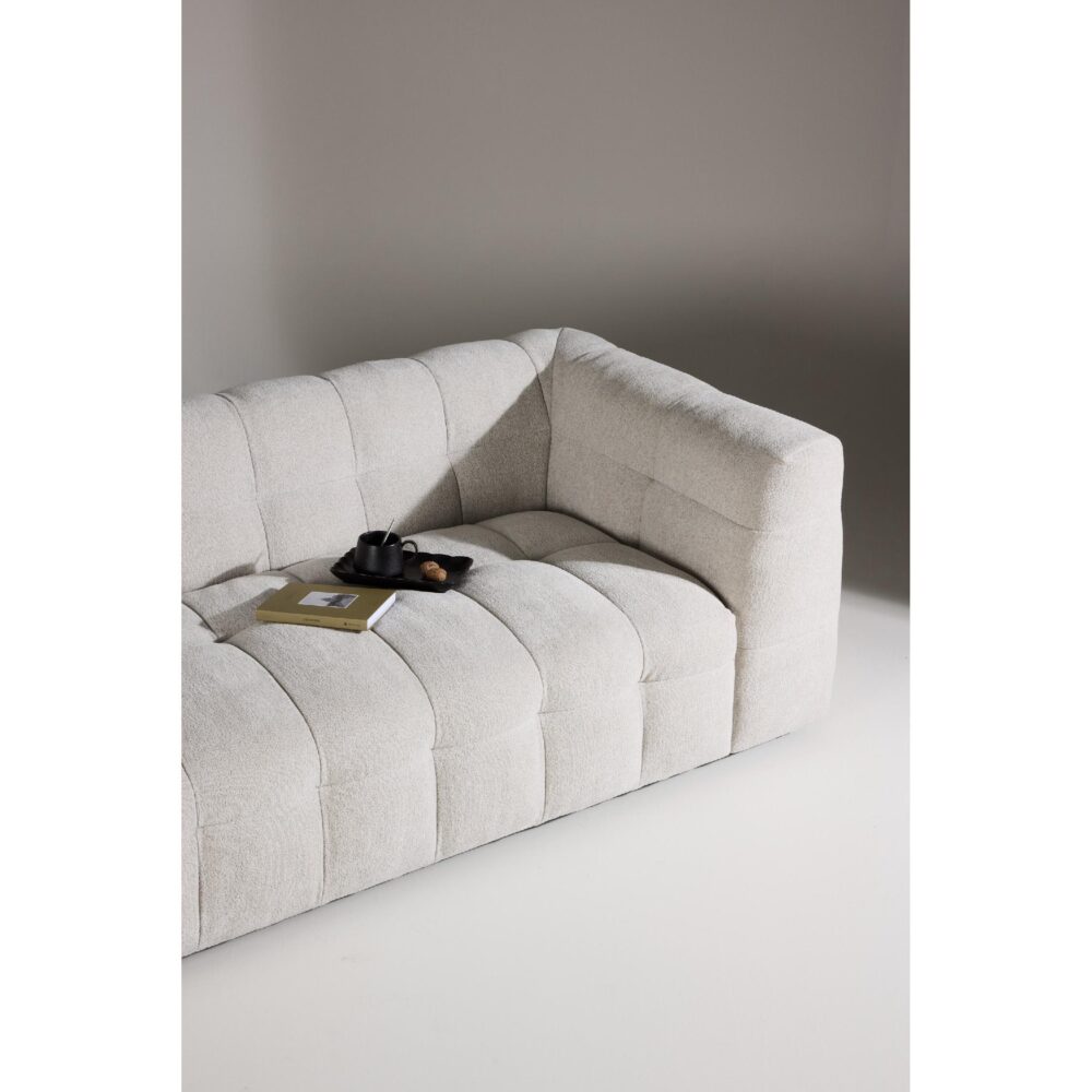 beige stoffen 3-zitsbank afbeelding 11