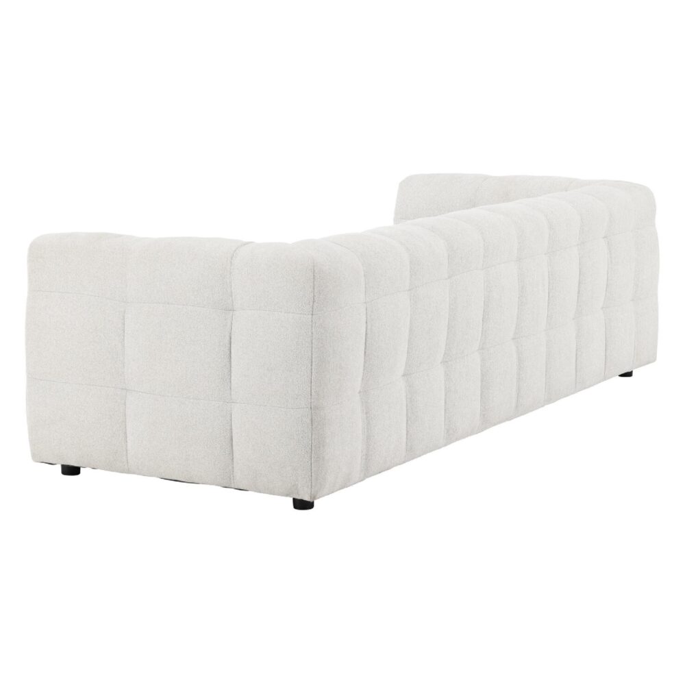 beige stoffen 3-zitsbank afbeelding 5