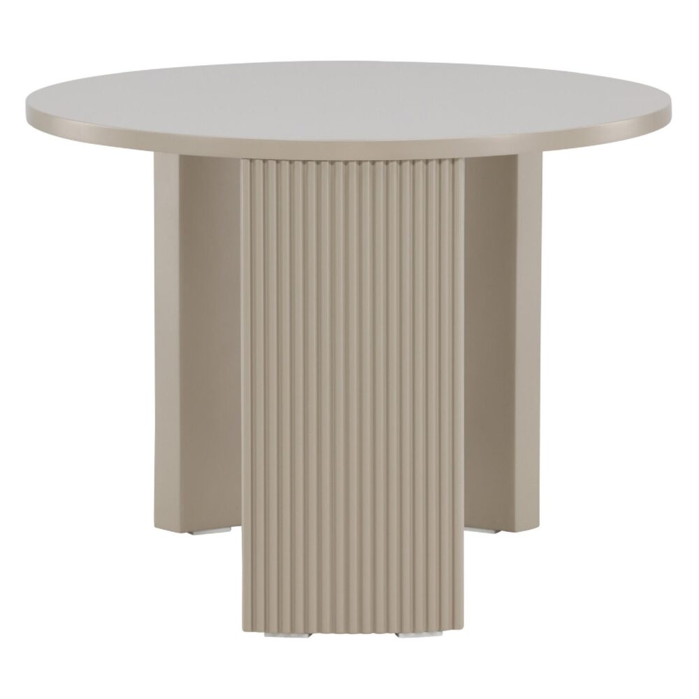 ronde beige salontafel Mira afbeelding 1