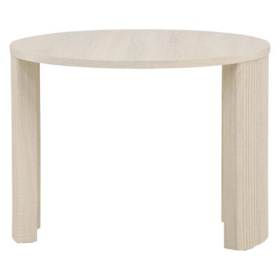 ronde whitewash salontafel Mira 60 cm afbeelding 4