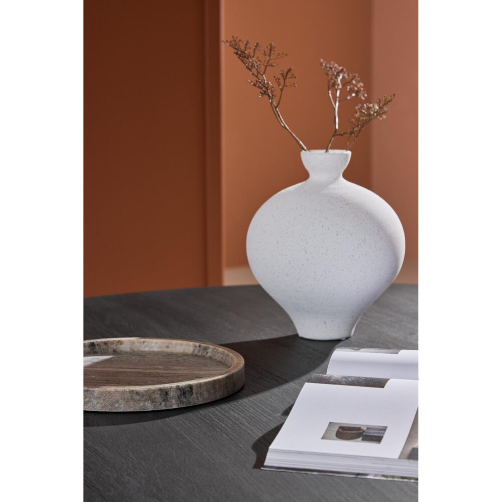 ronde zwarte salontafel Edda 120 cm afbeelding 6