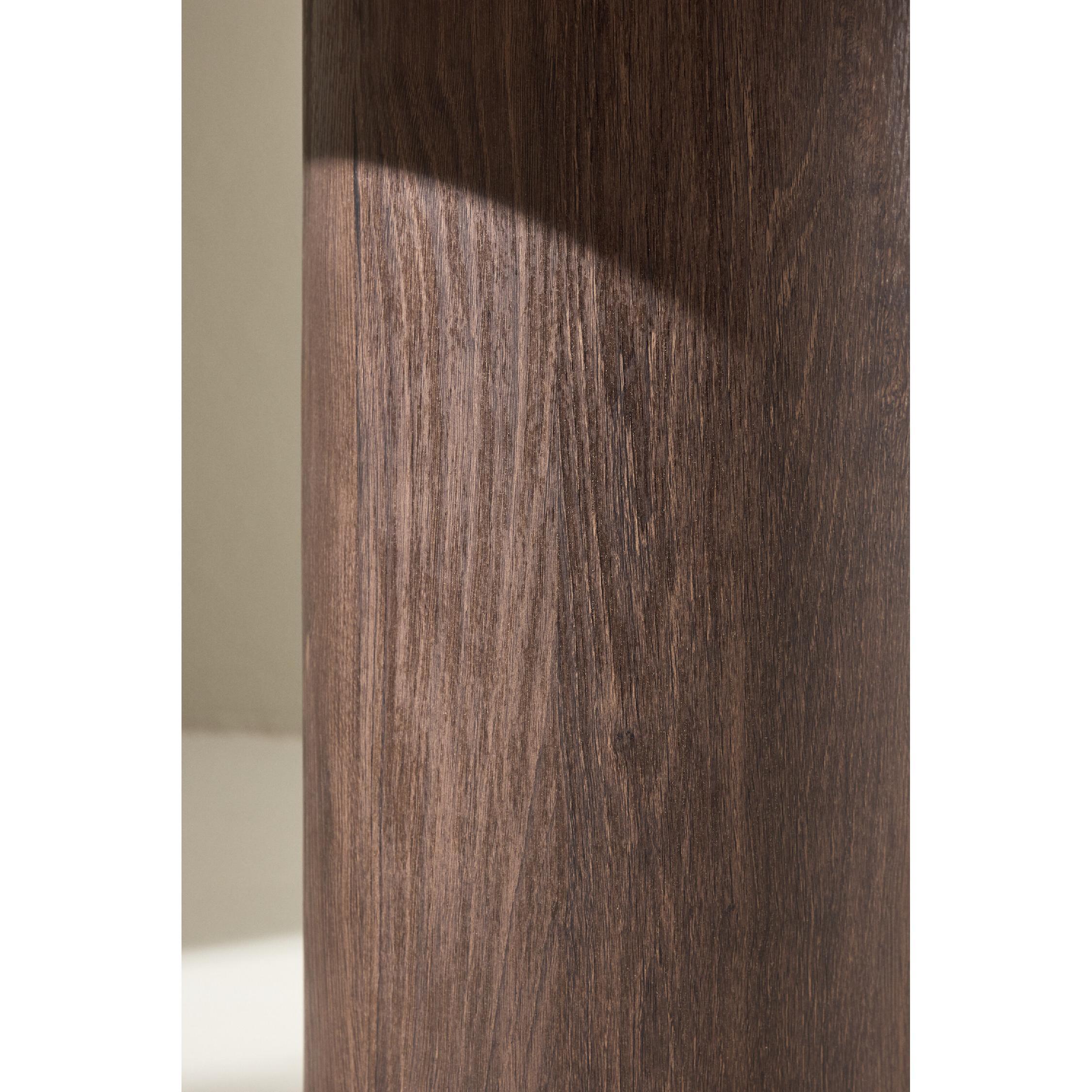 ronde bijzettafel Anli travertinlook ø50 afbeelding 5