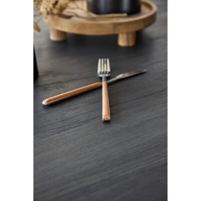 zwarte ronde eettafel Edda 120 cm afbeelding 7