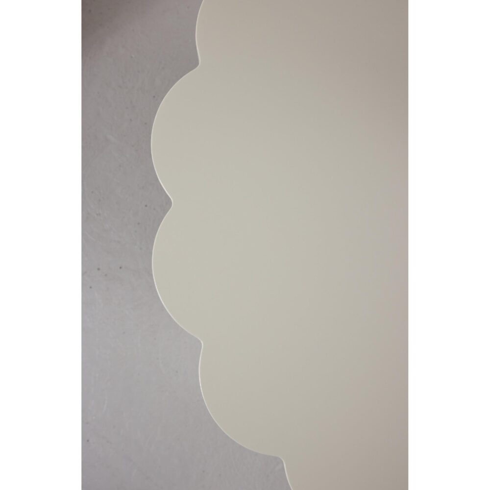 ronde beige salontafel 70 cm afbeelding 5