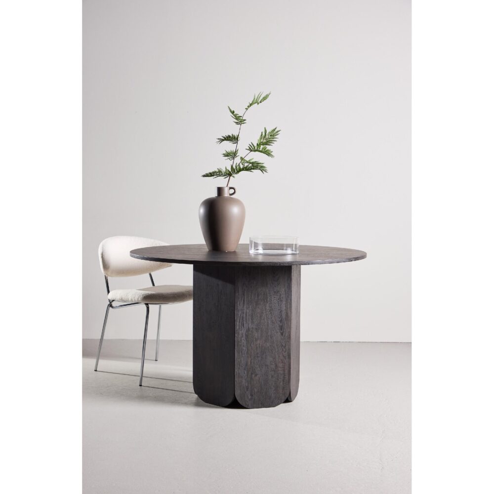 ronde eettafel Lara 120 cm zwart afbeelding 3