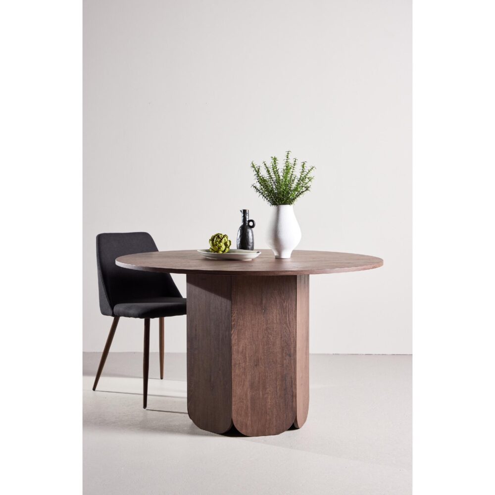 ronde eettafel Lara 120 cm mocca afbeelding 3