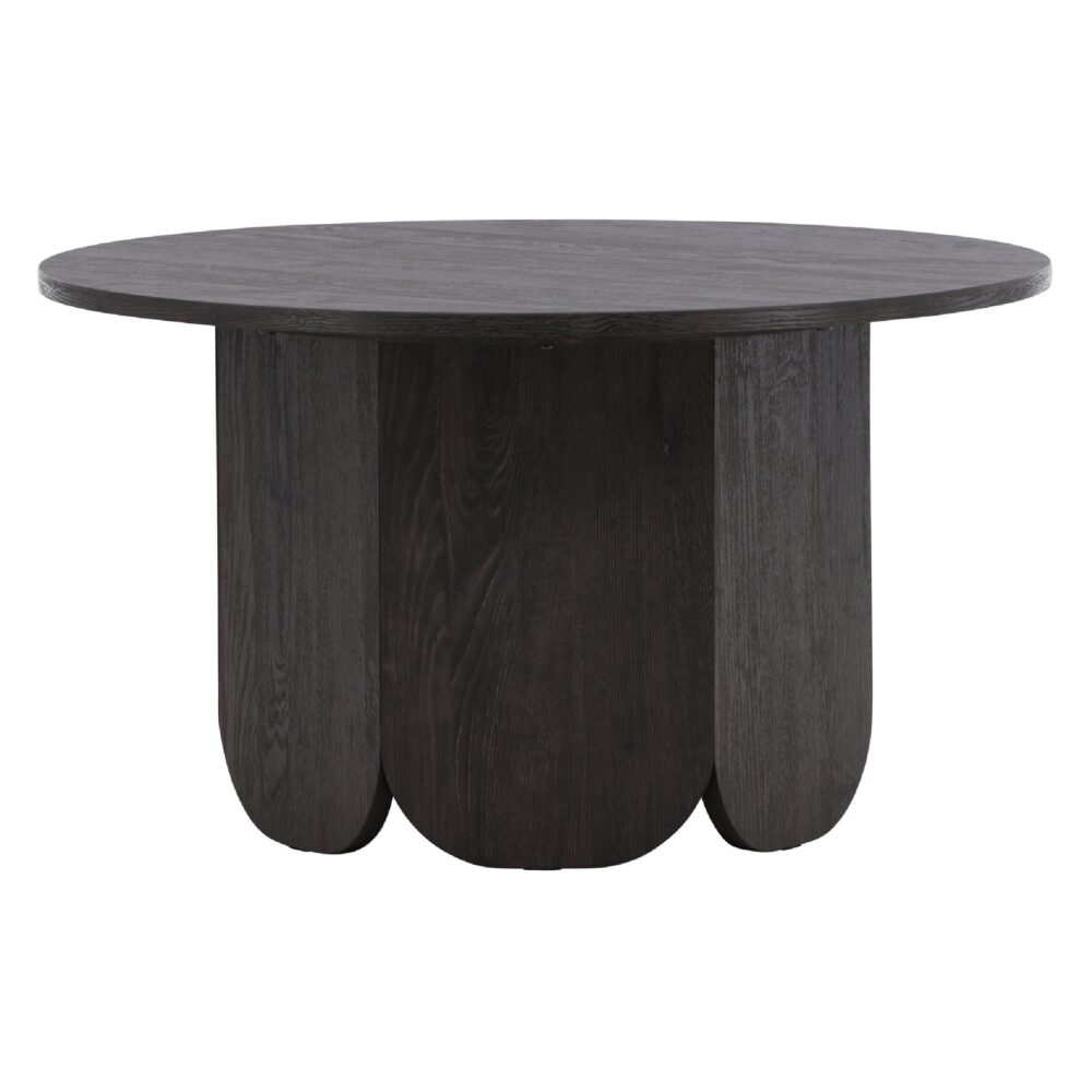 ronde zwarte salontafel Lara afbeelding 2