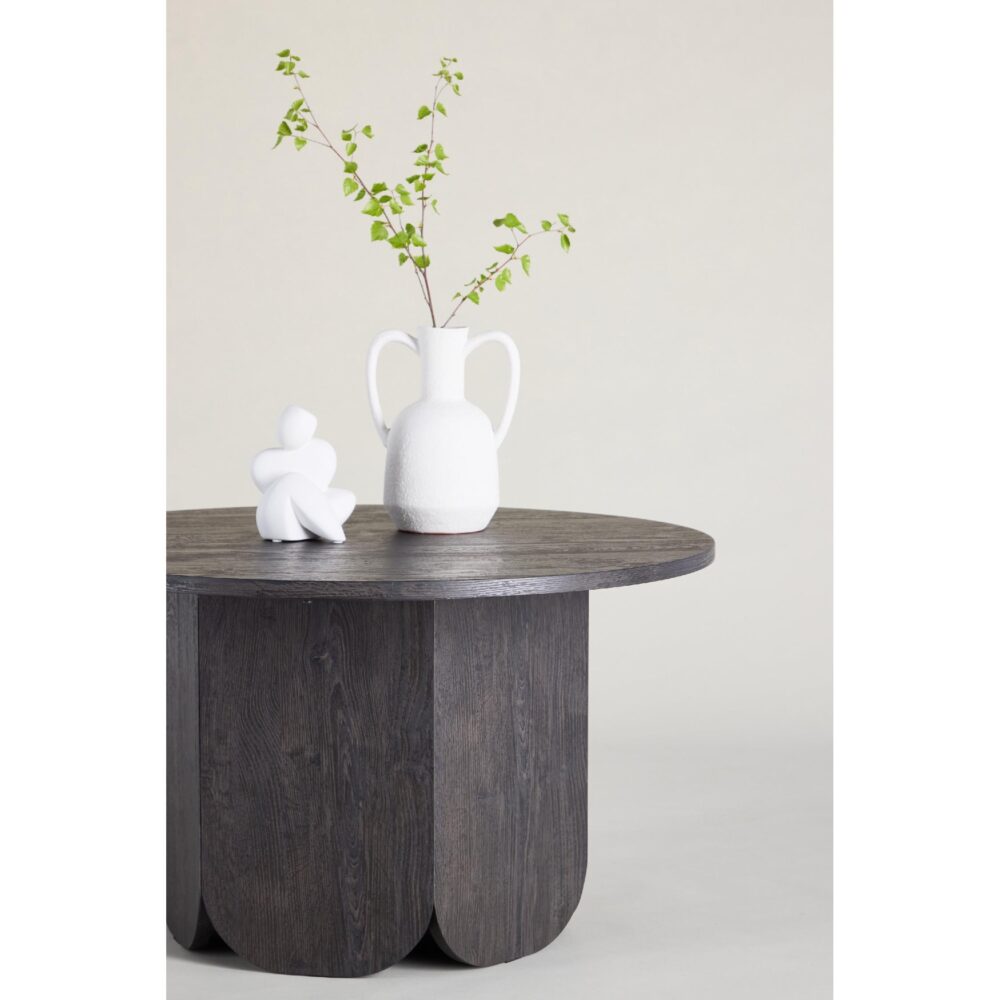 ronde zwarte salontafel Lara afbeelding 4