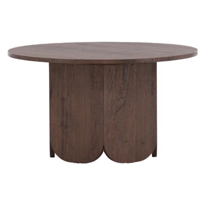 ronde salontafel Lara 80 cm mocca afbeelding 1