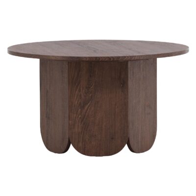 ronde salontafel Lara 80 cm mocca afbeelding 2