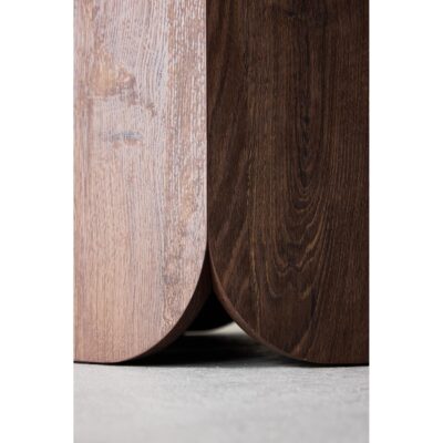 ronde salontafel Lara 80 cm mocca afbeelding 5