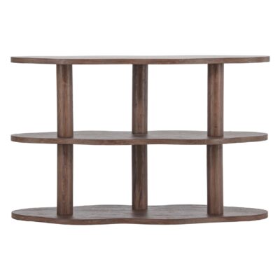 Fjora open boekenkast mocca afbeelding 1