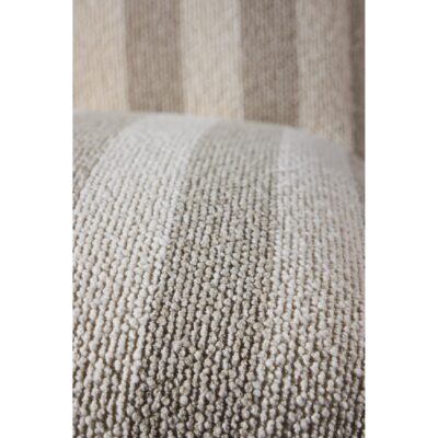 gestreepte beige loungestoel zonder armleuningen afbeelding 7