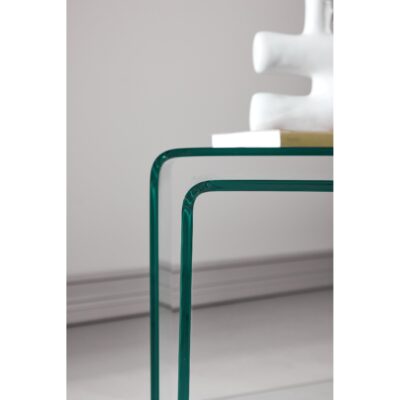 transparante glazen bijzettafels set van 2 afbeelding 8