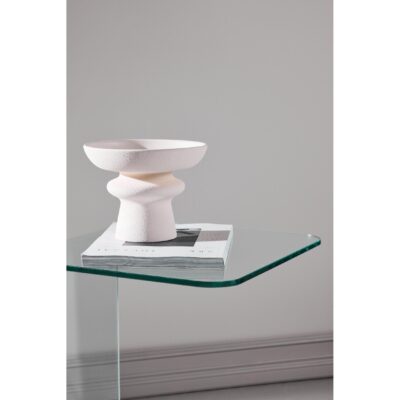 transparante glazen bijzettafel afbeelding 9