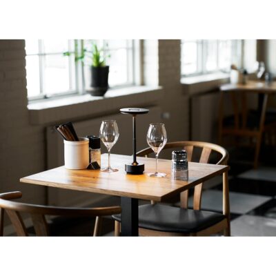 draadloze oplaadbare tafellamp zwart afbeelding 6