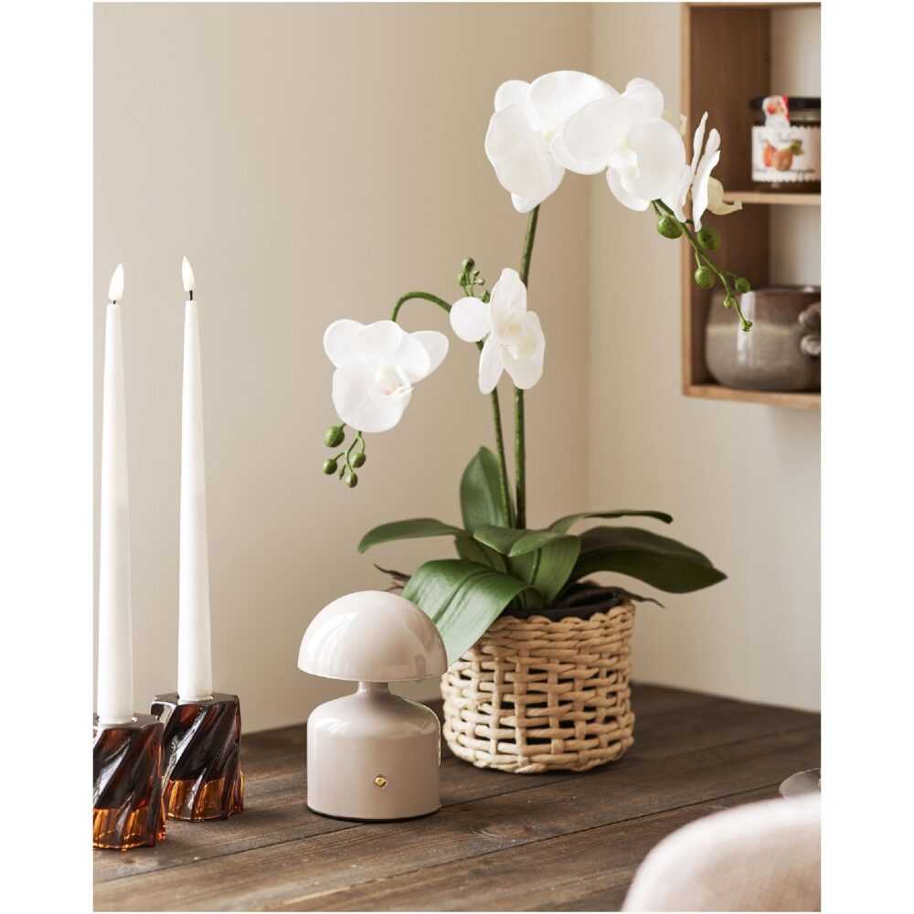 oplaadbare draadloze tafellamp grijs afbeelding 8