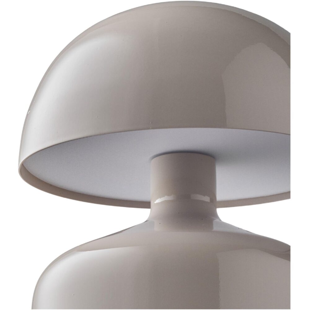 oplaadbare draadloze tafellamp grijs afbeelding 7