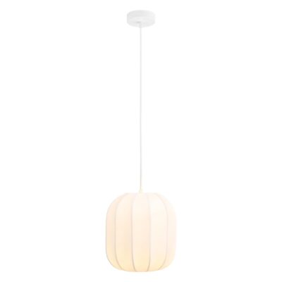 witte ronde hanglamp Elina afbeelding 2